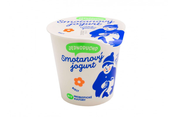 Jednoducho smotanový jogurt biely 140g