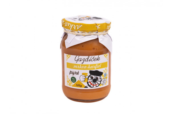 Gazdíček mrkvovo-karfiolový 180g