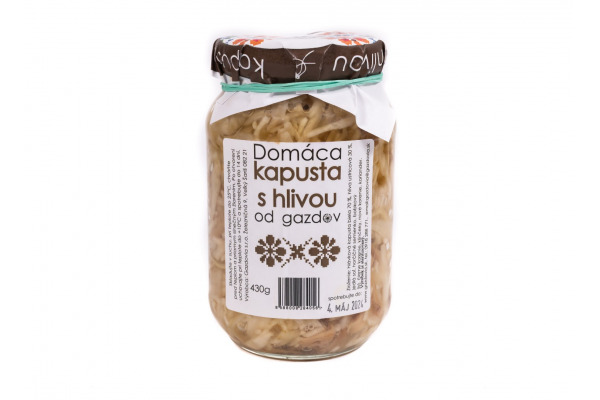 Šalát kapustový s hlivou od Gazdov 430g