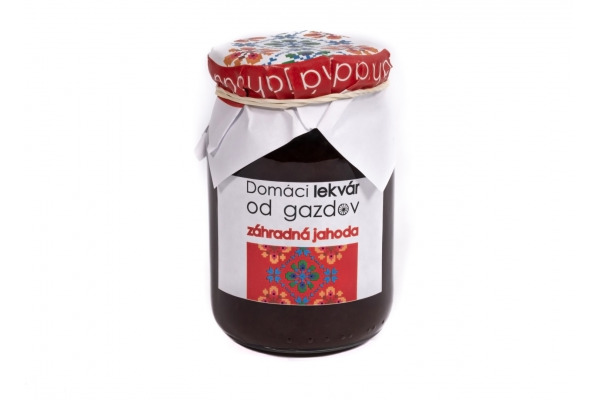 Jahodový lekvár 210g - od Gazdov