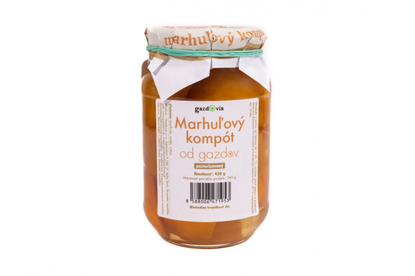 Marhuľový kompót od Gazdov 430g