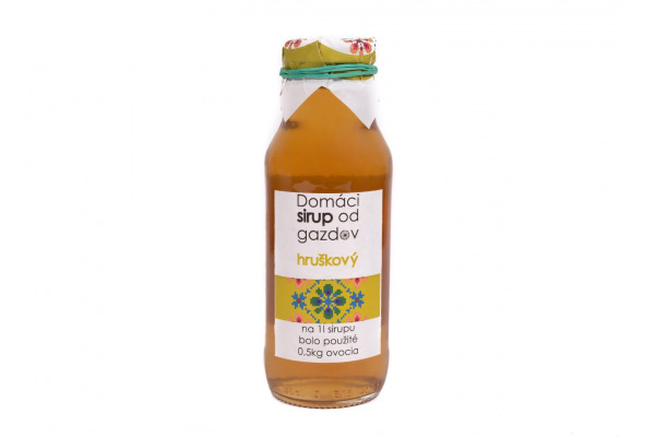 Hruškový sirup od Gazdov 300 ml