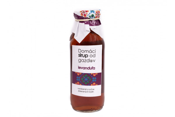 Sirup levanduľový od Gazdov 300ml