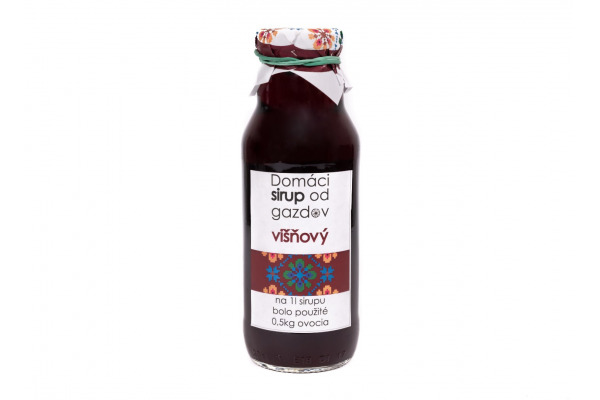 Sirup višňový od Gazdov 300ml