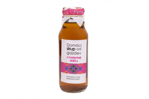 Sirup z materinej dúšky od Gazdov 300ml