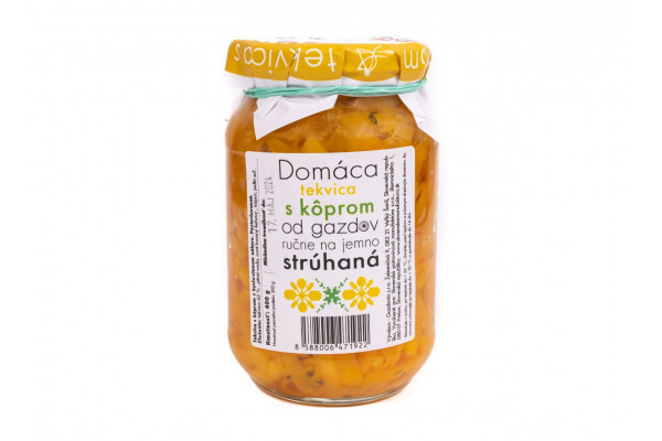 Tekvica s kôprom od Gazdov 430g