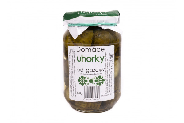 Uhorkové rezy od Gazdov 430g DOPREDAJ