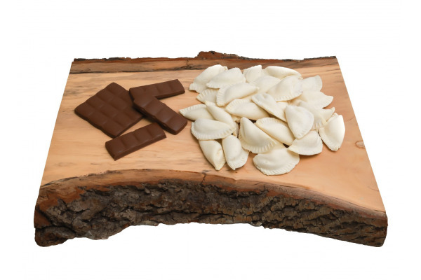 Bezgluténové pirohy plnené čokoládovo-karamelovou  náplňou 500 g