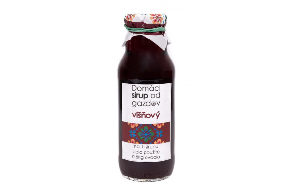 Cherry syrup from Gazdov, 300 ml